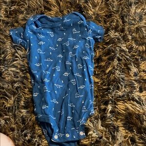 Carter's Navy Dinosaur Bodysuit